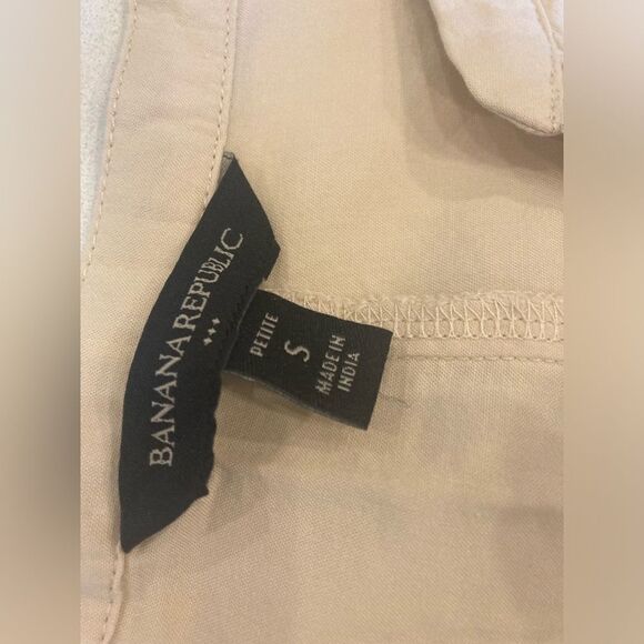 Banana Republic Embroidered Boho Long Bell Sleeve Mini Tunic Dress Small Petite - Picture 11 of 13